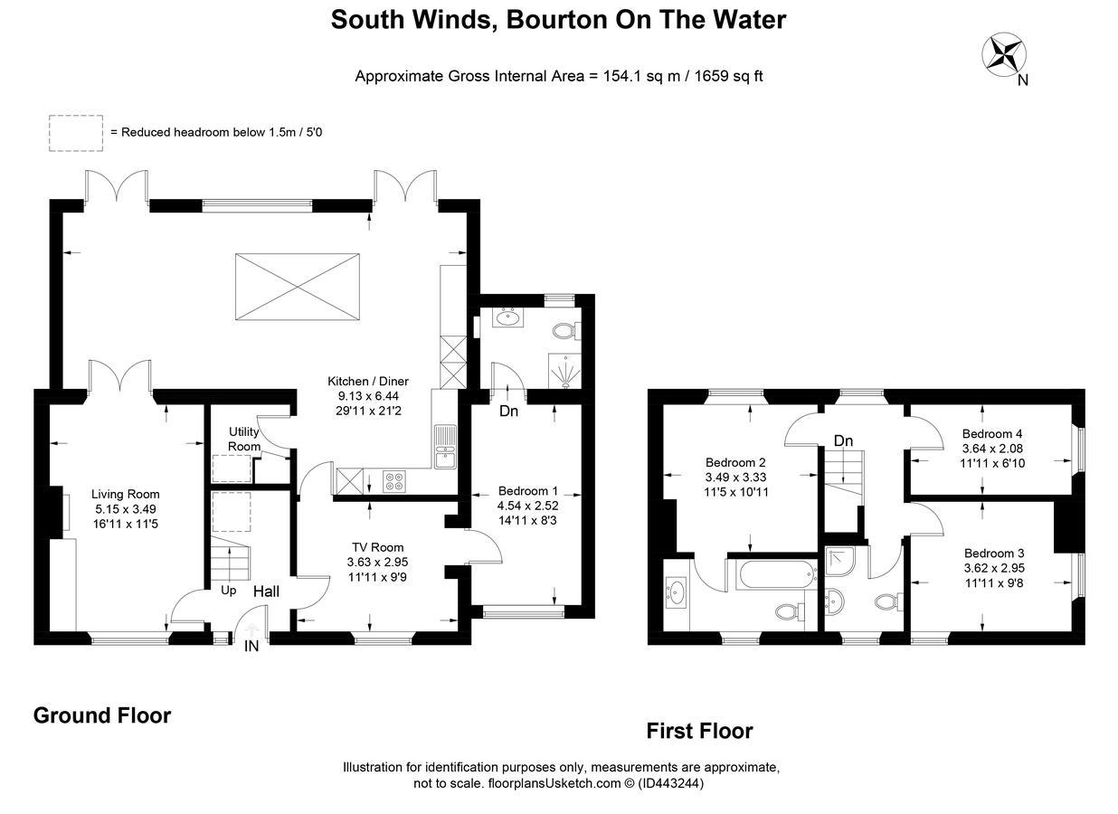 South Winds Villa Bourton-on-the-Water Ngoại thất bức ảnh